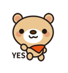 Fly Bear Sticker（個別スタンプ：1）