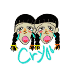 ワールド ツインズ（個別スタンプ：2）