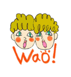ワールド ツインズ（個別スタンプ：5）