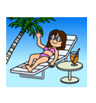 Enjoy Life - Activity ＆ Transportation（個別スタンプ：22）