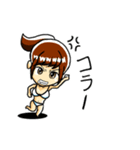 夏に使える水着女子スタンプ（個別スタンプ：4）