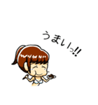 夏に使える水着女子スタンプ（個別スタンプ：29）