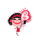 Day mood of Mifin little girl（個別スタンプ：9）
