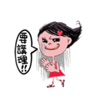 Day mood of Mifin little girl（個別スタンプ：11）