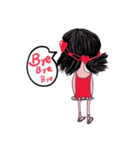 Day mood of Mifin little girl（個別スタンプ：14）
