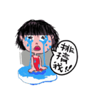 Day mood of Mifin little girl（個別スタンプ：19）