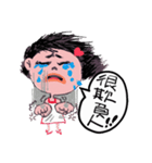 Day mood of Mifin little girl（個別スタンプ：20）