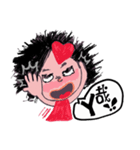 Day mood of Mifin little girl（個別スタンプ：22）