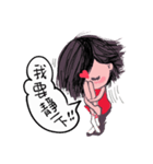 Day mood of Mifin little girl（個別スタンプ：28）