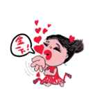 Day mood of Mifin little girl（個別スタンプ：30）