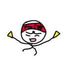Q-eyebrows office workers（個別スタンプ：9）