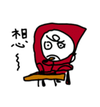 Q-eyebrows office workers（個別スタンプ：36）
