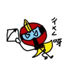Q-eyebrows office workers（個別スタンプ：40）