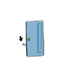 イタリアングレーハウンド<ブルー>（個別スタンプ：32）