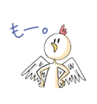 鳥人間しらきち（個別スタンプ：12）