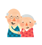 Forever Jo-Jo:A Very Cute Elderly couple（個別スタンプ：4）