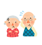 Forever Jo-Jo:A Very Cute Elderly couple（個別スタンプ：11）