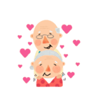 Forever Jo-Jo:A Very Cute Elderly couple（個別スタンプ：13）