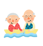 Forever Jo-Jo:A Very Cute Elderly couple（個別スタンプ：21）