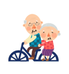 Forever Jo-Jo:A Very Cute Elderly couple（個別スタンプ：23）
