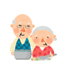 Forever Jo-Jo:A Very Cute Elderly couple（個別スタンプ：28）
