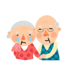 Forever Jo-Jo:A Very Cute Elderly couple（個別スタンプ：36）