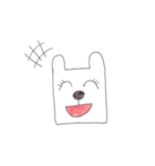 ただのうさぎ。（個別スタンプ：40）