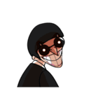 jackel darkside man（個別スタンプ：4）