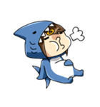 Shark's expressions NO.2（個別スタンプ：7）