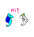 タツノオトシゴたち（個別スタンプ：19）