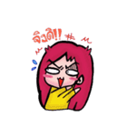 Lyn little cute girl（個別スタンプ：1）
