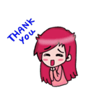 Lyn little cute girl（個別スタンプ：5）