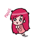 Lyn little cute girl（個別スタンプ：6）