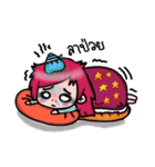 Lyn little cute girl（個別スタンプ：7）