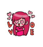 Lyn little cute girl（個別スタンプ：9）