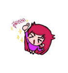 Lyn little cute girl（個別スタンプ：10）
