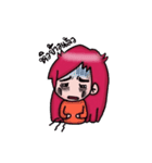 Lyn little cute girl（個別スタンプ：17）