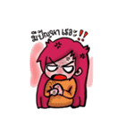 Lyn little cute girl（個別スタンプ：18）