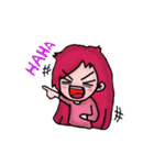 Lyn little cute girl（個別スタンプ：19）
