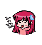 Lyn little cute girl（個別スタンプ：26）