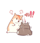 Hamster's daily（個別スタンプ：21）