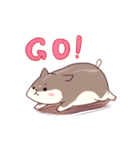 Hamster's daily（個別スタンプ：34）