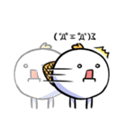 カオモジ、パンのカモノハシを襲いました（個別スタンプ：7）