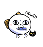 カオモジ、パンのカモノハシを襲いました（個別スタンプ：32）