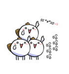 カオモジ、パンのカモノハシを襲いました（個別スタンプ：35）