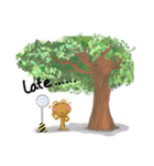 A little tree bark fairy call Mu-P（個別スタンプ：19）