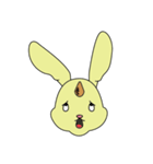 Roro The Unicorn Rabbit（個別スタンプ：22）