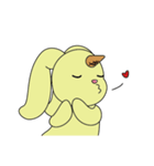 Roro The Unicorn Rabbit（個別スタンプ：24）