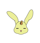 Roro The Unicorn Rabbit（個別スタンプ：38）