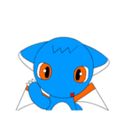 ドラゴンのキドラとドラゴンのジニア（個別スタンプ：25）